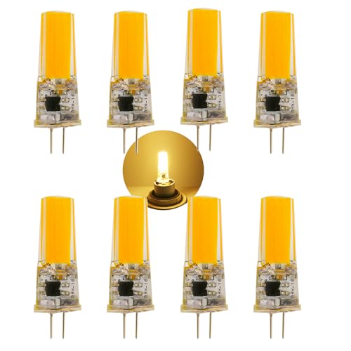 Chao Zan LED G4 Stiftsockellampe 5W 220V 360 Abstrahlwinkel warmweißes Licht 3000k Nicht Dimmbar CRI 80 16x46mm Innenbeleuchtung 8