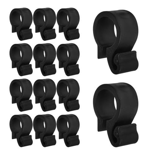 Garneck 50 Stück Teiliges PE Bewässerungsklammern aus Robustem Kunststoff Schlauchhalter zur Festen Fixierung von Tropfrohren und Schläuchen Vielseitig für Gewächshaus Gartenbewässerung