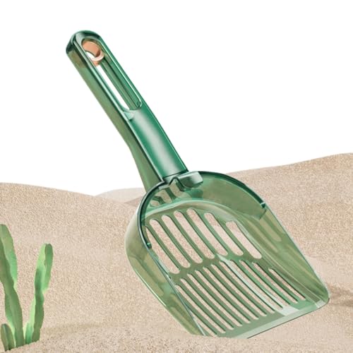 Katzenstreu Schaufel - Praktischer Siebeinsatz Mit Ergonomischem Griff Und Tiefem Schaufelkopf - Streuschaufel Für Katzenklo Für Zoohandlungen Zuhause Studentenheim Schlafzimmer Wohnzimmer