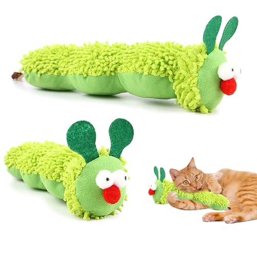 MDPUTY 2ück Kissen Interaktiv Selbstbeschäftigung Baldrian Kissen für Katzenzahnhygiene Aktivität