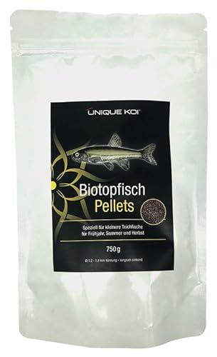 Unique Koi Biotopfisch Pellets 1 50 kg 1 2-1 4 mm BiotopfischFutter Fischfutter Koifutter Winterfutter Schwimmfutter Herbstfutter