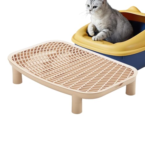 Katzenschemel Sandkastenrampe doppellagige rutschfeste Matte Pedal Sandfalle für Katzen Zubehör Haus Balkon Zimmer