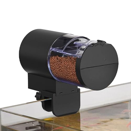 Automatischer Fischfutterautomat - 100ml Schildkrötenbecken Zubehör Betta Futtergerät Für Vielbeschäftigte Berufstätige Reisende Väter Urlaub Wochenende Feiertage Homeoffice