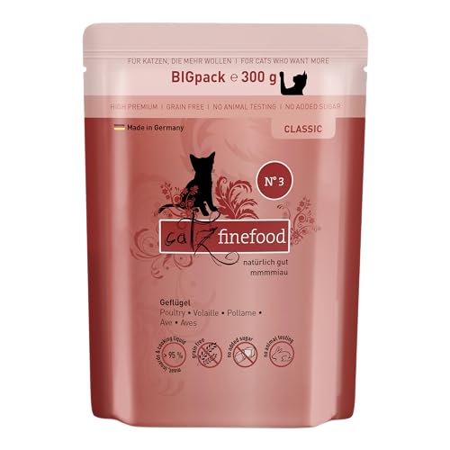  N 3 Geflügel Premium für ohne Getreide und Zucker hohem 6x 300g