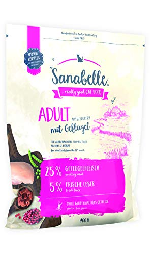 Sanabelle Katzenfutter Adult Geflügel 400g