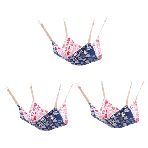 minkissy 3stücke Katzenhängematte Atmungsaktivem Material Doppelseitige Schlafmatte Für Für Käfige Fensterplätze Leicht Zu Reinigen Verstauen