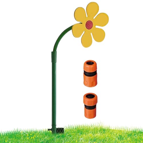 Rasensprinkler Tanzende Blume Blume Sprenger Tanzende Blume Wassersprinkler Spielzeug Garten 360 Grad Rotierendes Rasensprinkler Spritzblume Wassersprinkler Spielzeug Für Kinder Haustiere