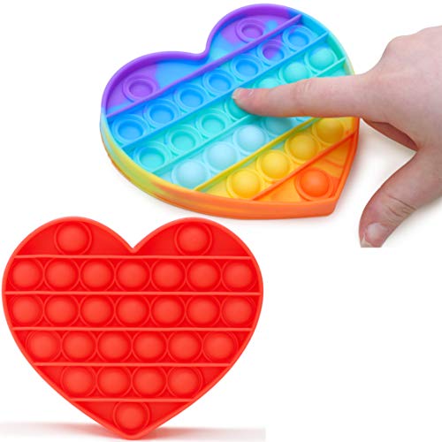      Regenbogenherz Rotes Herz