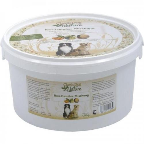 Classic Dog Nature Reis-Gemüse Mischung 1 5kg Trockenfutter Hundefutter