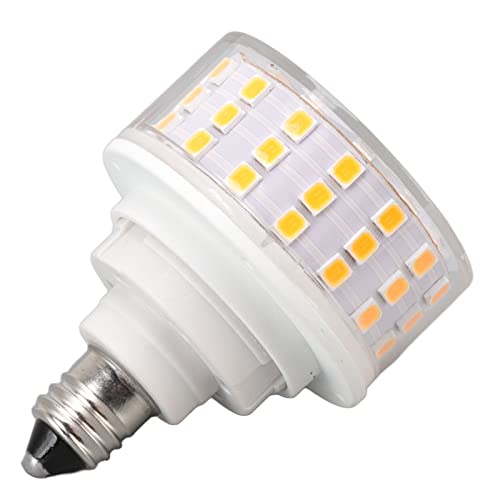 CHICIRIS ABS-LED-Lampe Geringer Stromverbrauch 85-265 V Flimmerfreie beständige LED-Lampe für E11-Lampensockel Warmes Licht