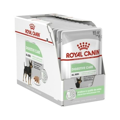 Royal Canin Digestive Care 12 x 85 g Nassfutter für ausgewachsene Hunde Ab dem 10. Lebensmonat Für Hunde mit empfindlicher Verdauung geeignet