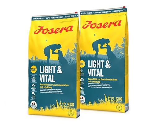 Josera Josera Light Vital 2 x12 5kg Sparpaket Trockenfutter für Hunde