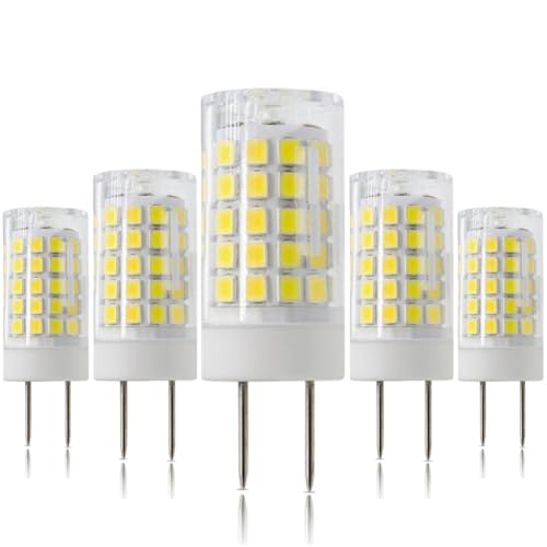 GY6.35 LED Birne 7W 5pcs LED Birnen 700LM 7W äquivalent zu 70W Halogen AC220V-240V 360 Strahlwinkel für Heimbeleuchtung Cool White 6000K
