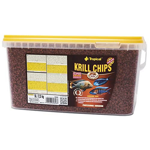 Tropical Krill Chips - Farbverstärkendes Futter mit Krill 1er Pack 1 x 5 l