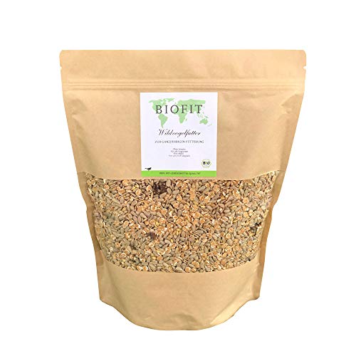 BIOPUR Biofit Bio Wildvogelfutter 2 0 kg ohne Schale