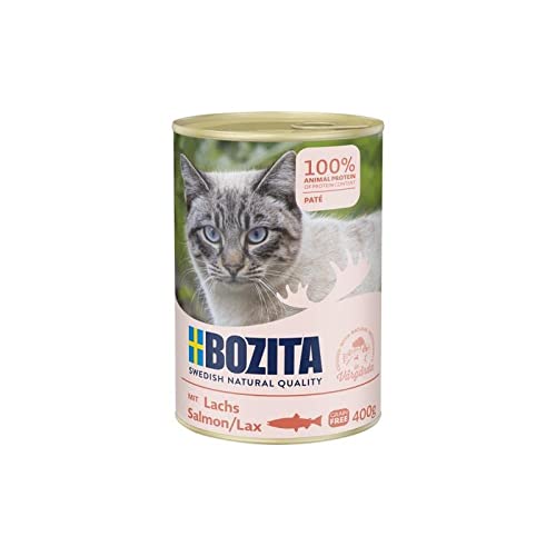 Bozita Cat Lachs 6X 400g Katzenfutter