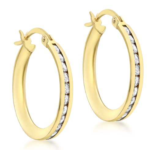  einreihig Channel Set Zirkonia kubic 20mm
