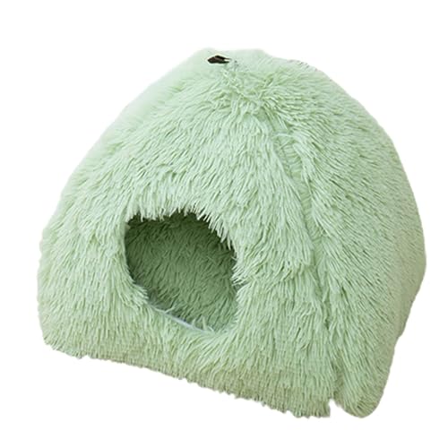 KatzenhÃ¶hle FÃ¼r DrauÃŸen Katzenhaus Indoor Katzenzelt Mit Abnehmbarem Waschbarem Kissen Weicher Und Warmer Katzenbett HÃ¶hle Tierheim FÃ¼r Katzen Und Kleine Hunde 40 X 40 X 37 cm
