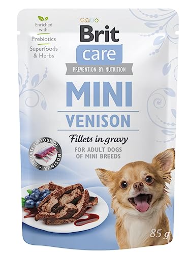 VAFO PRAHA s.r.o. Brit Care Dog Sasz.85g Mini Venison 24