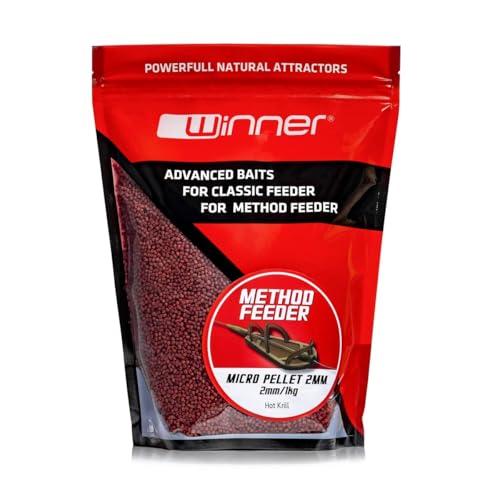 Tandem Baits Karpfen Futter Angelfutter Pellets Method Feeder Pellet 2 mm 1 Roter Krill