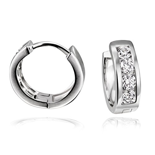  925 Sterlingsilber 8 Swarowski Kristalle