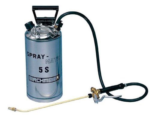 DrucksprÃ¼hgerÃ¤t Birchmeier Spray Matic 5 S Edelstahl Handpumpe und PressluftanschluÃŸ
