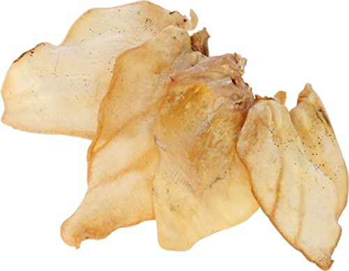 Kerbl Pet Rinderohren Hundesnack Leckerli 20er Beutel 380g Naturkauartikel für Hunde Aller Rassen fettarm geruchsarm