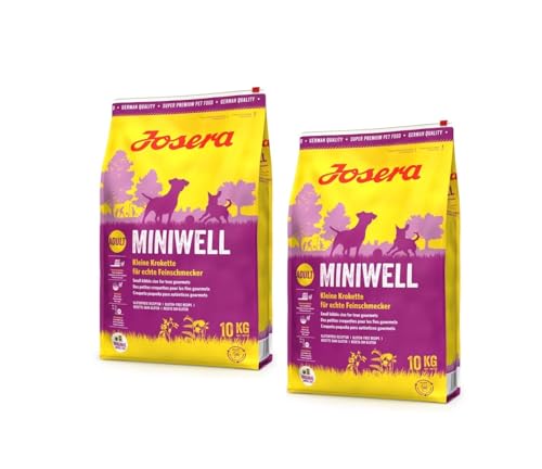 Josera MiniWell 2 x 10kg Sparpaket Trockenfutter für Hunde