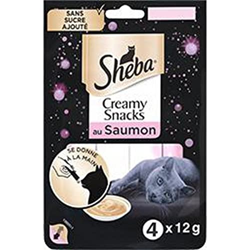 Sheba Creamy Snack Saumo 4X12G 4008429115486