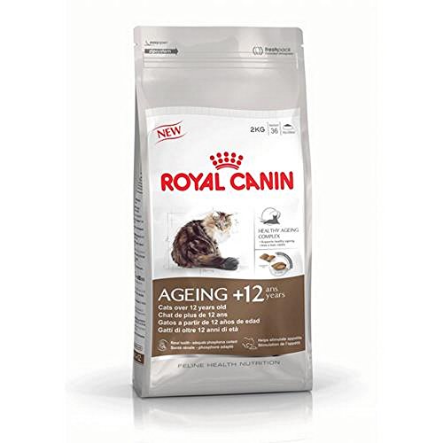 Royal Canin Senior AGEING 12 400 g Alleinfuttermittel für Senior Katzen ab dem 12. Lebensjahr Kann dazu beitragen die Nieren- und Harnwegsfunktion zu unterstützen