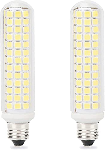 E11 LED-Glühbirne dimmbar 13 W entspricht 130 W Halogen 1300 lm 2835 SMD AC 220 V für LED-Kronleuchter-Beleuchtung kein Flackern 360 Abstrahlwinkel Kaltweiß 2 Stück