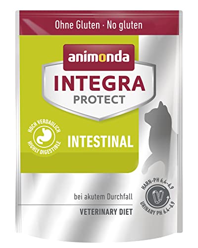 animonda Integra Protect Intestinal Katze Diät Katzenfutter Trockenfutter bei Durchfall oder Erbrechen 300 g