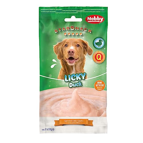 Nobby StarSnack LICKY Duck 1 Packung 5 x 15 g