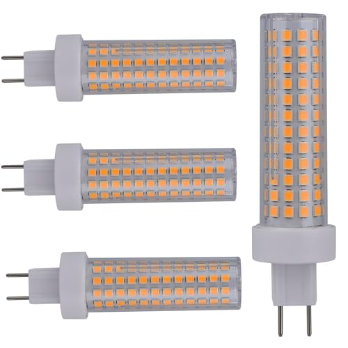 HuZhouChen G8.5 LED-Glühbirne 10W 1500LM AC 90-265V G8.5-Glühbirne Nicht dimmbar 4 St. Warm White