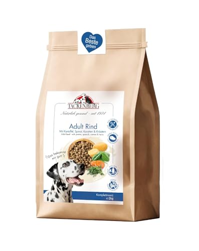 Tackenberg - Getreidefreies Trockenfutter vom Rind - 2000 g - Premiumqualität von Tackenberg