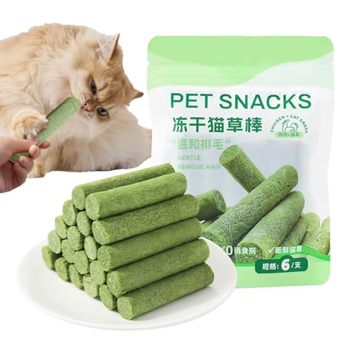3 Beutel Katzengras Sticks Catnip Für Im Innenbereich Beißspielzeug Zum Entfernen Von Haarballen Zahnmedizinische Kausticks Zahnreiniger