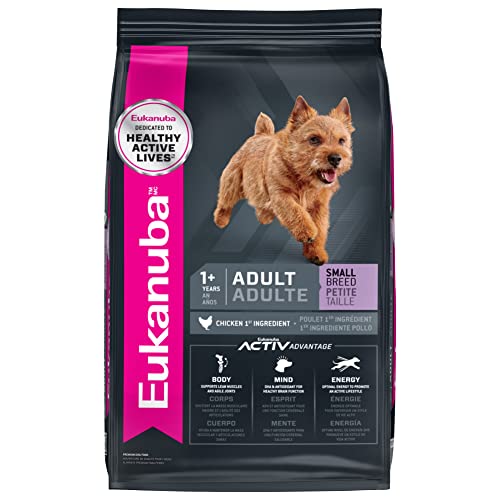 Eukanuba Trockenfutter für Hunde Huhn für kleine Rassen 15 lb