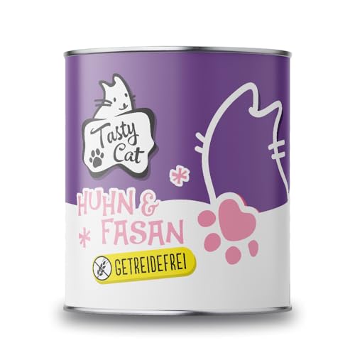 Tasty Nassfutter für Huhn Fasan 6x 800g. getreidefrei zuckerfrei