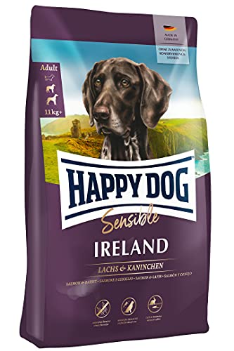 Happy Dog 03538M - Supreme Sensible Ireland M Lachs und Kaninchen - Trockenfutter für ausgewachsene Hunde - 12 5 kg Inhalt