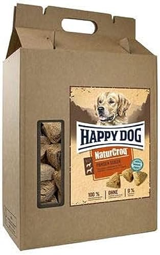 Happy Dog 60745 - NaturCroq Pansen-Ecken - Vollkorn-Snack für mittlere und große Hunde- 5 kg Inhalt