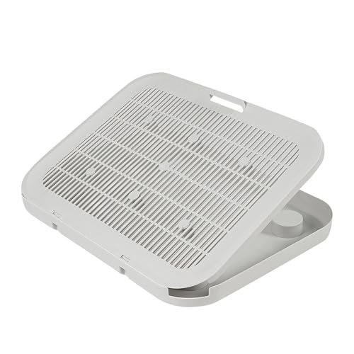 Litter Catcher für Haustiere doppellagig wasserdicht und rutschfest Matte für Katzenstreu für Innenbereich Haus Käfig Eingang Eckboden