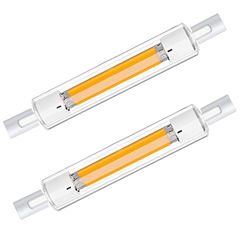  Dimmbar Lampen Warmweiß 2700K 30W Glühbirne Ersatz für 300W Halogenstäbe 3000LM Röhre für Deckenfluter Leselampen 360 Abstrahlwinkel 230V 2er Pack