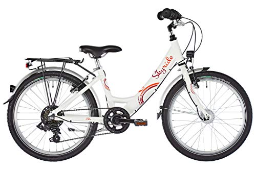 Puky 4449 - Skyride 20-6 Alu - Fahrrad weiÃŸ