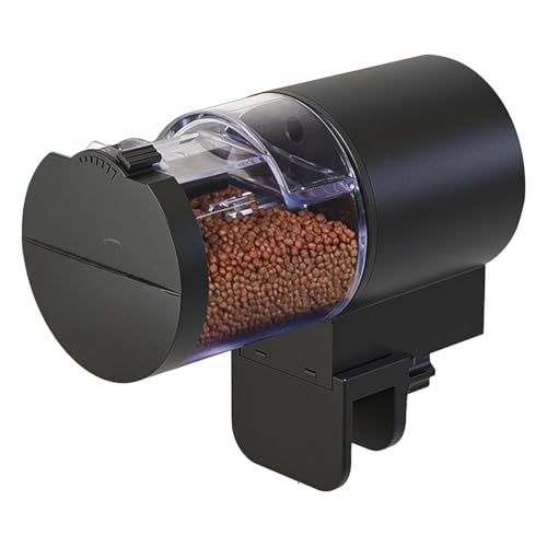 Automatischer Fischfutterautomat 100 Milliliter Flockenspender Feuchtigkeitsgeschützt Zeitgesteuert Für Aquarium Betta Teich Reise