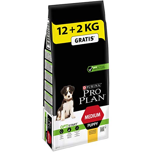  Puppy Hund Huhn und mit Reis Trockenfutter Beutel 12kg 2kg gratis 1x