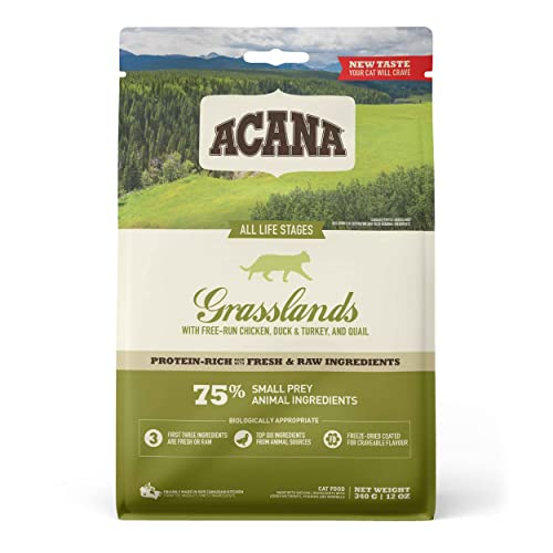 Acana Katzenfutter Grasslands getreidefrei   1 8 kg