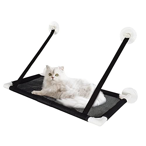 Kavolet Hängematteätze Barsch Hängematte Zubehör Saugnäpfe Sitz Fensterplatz Window Lounger für Kletterwand Miezekatze 10kg