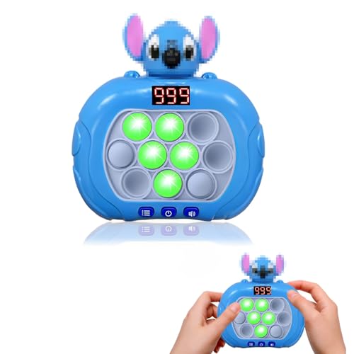 Pop It Elektronisches Spiel Dekompressionsdurchbruch-Puzzle-Spielmaschine Quick Push Pop-It Push Pop Game Controller Bubble Puzzle Pop-It Early Development Spiel für Kinder Erwachsene