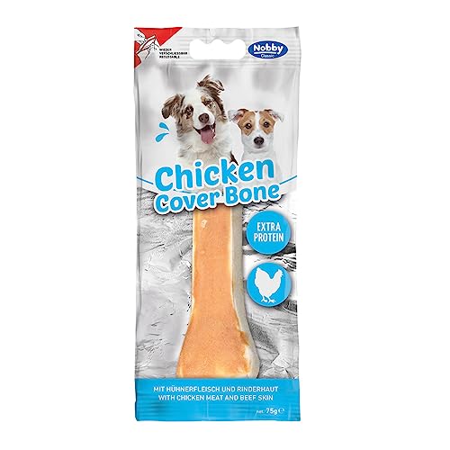 Nobby StarSnack Classic Barbecue Chicken Cover Bone M 1 Packung 1 x 75 g