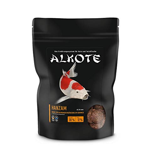 AL-KO-TE Snacks zur Nahrungsergänzung zum Hauptfutter für Kois Hanzam 425 g